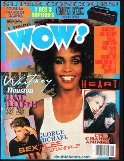 WOW Aout 1987 - Whitney Houston